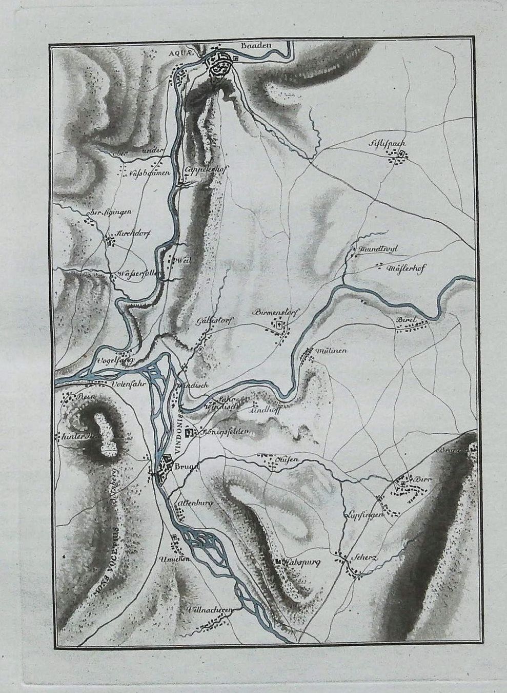Libri: Brugg Baden Neujahrsblatt 1808 – Usato da Rafz venduto da Helvet32