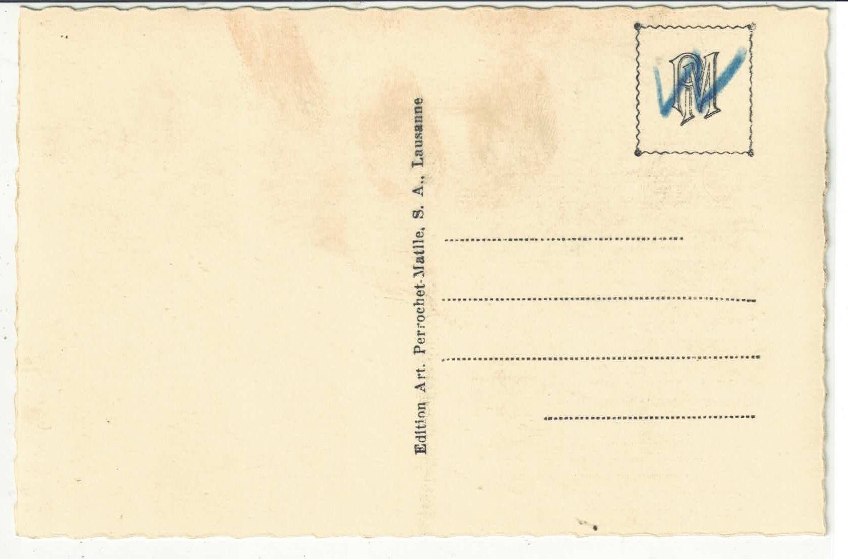 Cartoline postali: Barberine - Le Lac et pavillon du Restaurant – Usato da Ettingen venduto da Kartenplanet 1