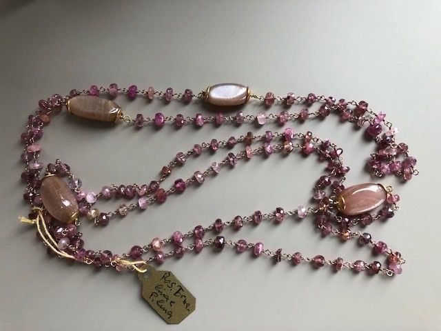 Ketten: Collana tormalina e pietra di luna – Neu (gemäss Beschreibung) aus Davesco-Soragno von dvf_7h6d 2