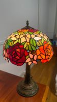 Vintage Glasampe aus Mosaikglas