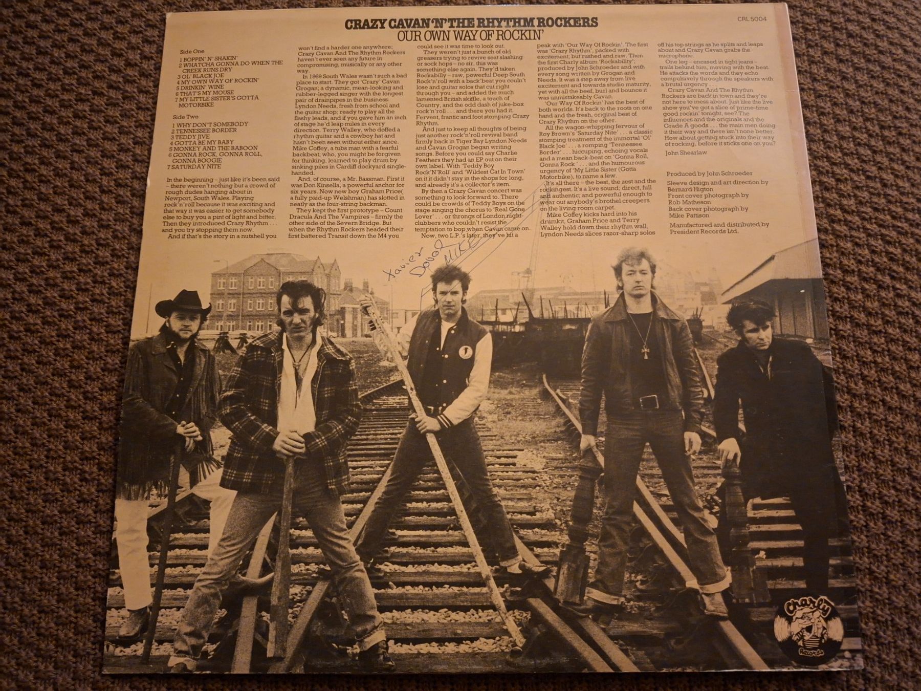 Dischi in vinile: Rock LP - Crazy Cavan 'N' The Rhythm Rockers – Usato da Bernex venduto da Wannabehasbeen01 1