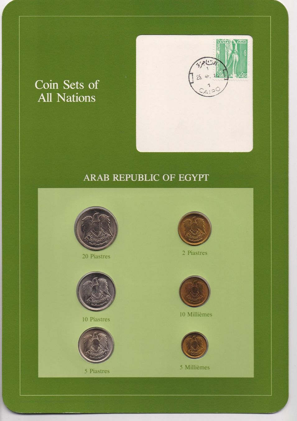 Tutti le monete: Münzsatz aller Nationen Egypt – Nuovo e nell'imballaggio originale da Illnau venduto da swisshippo