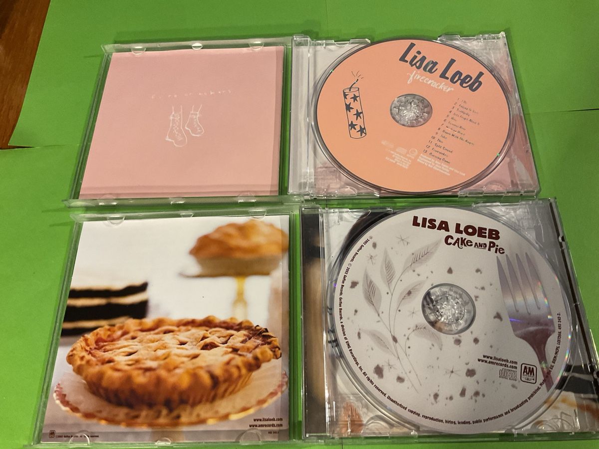 CD: Lisa Loeb - Cake and Pie & Firecracker CDs, Top Zustand – Usato da Steinach venduto da Quarkie 2