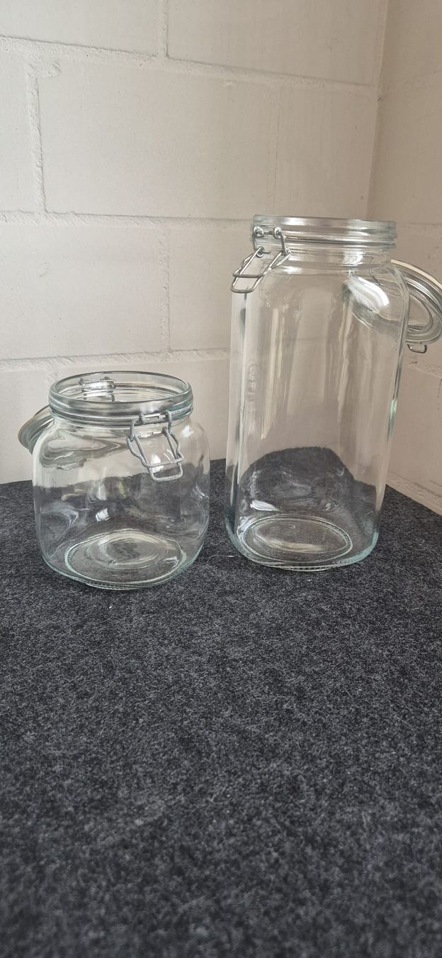 Contenitori & Simili: Vorratsgläser Glas 10x 1l 5x 2l – Usato da Wetzikon ZH venduto da Dna77