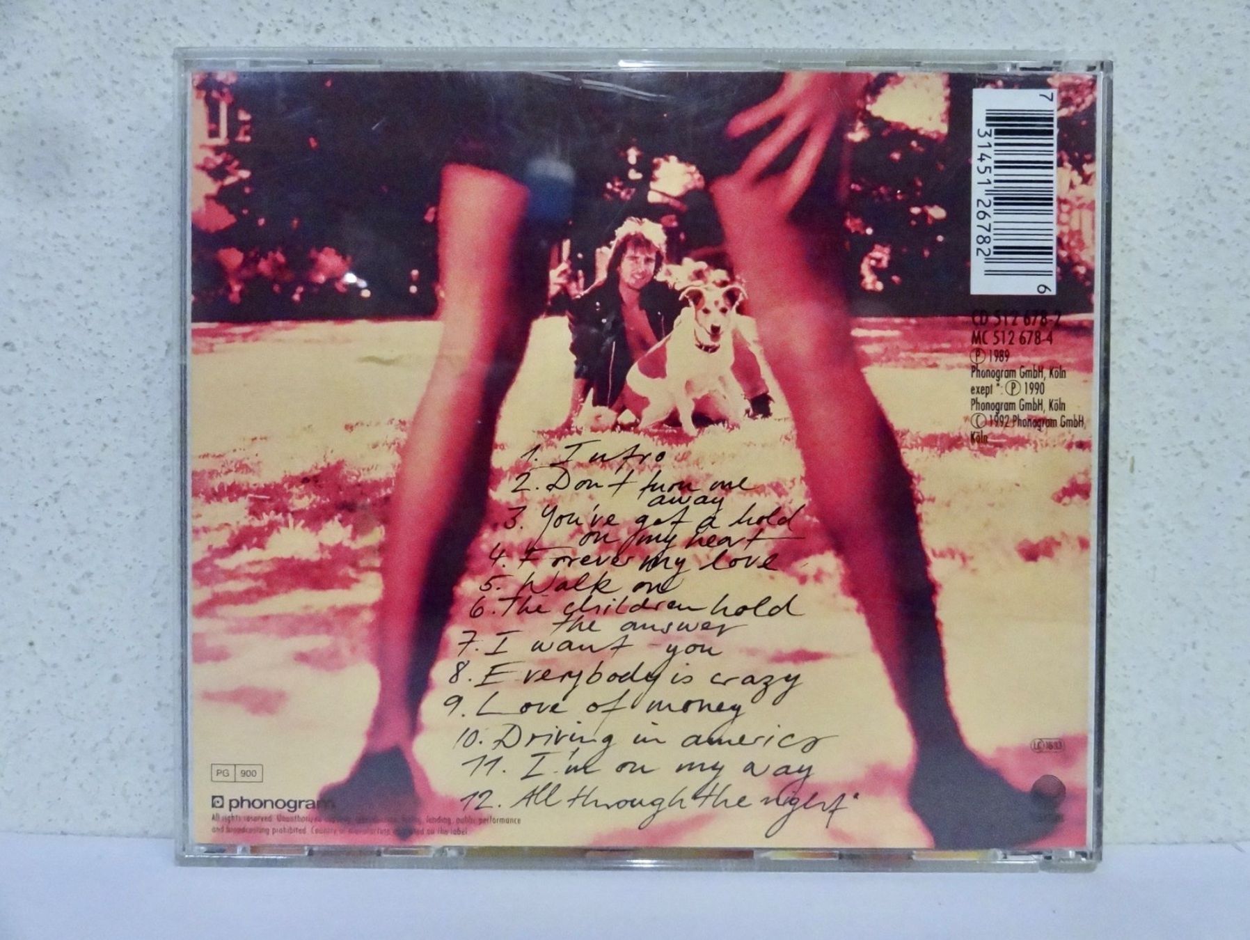 CDs: CD STEVE THOMSON / STEVE THOMSON - SCHWEIZER ROCKSTAR 1987 – Neu (gemäss Beschreibung) aus Kerzers von djstarsky73 1