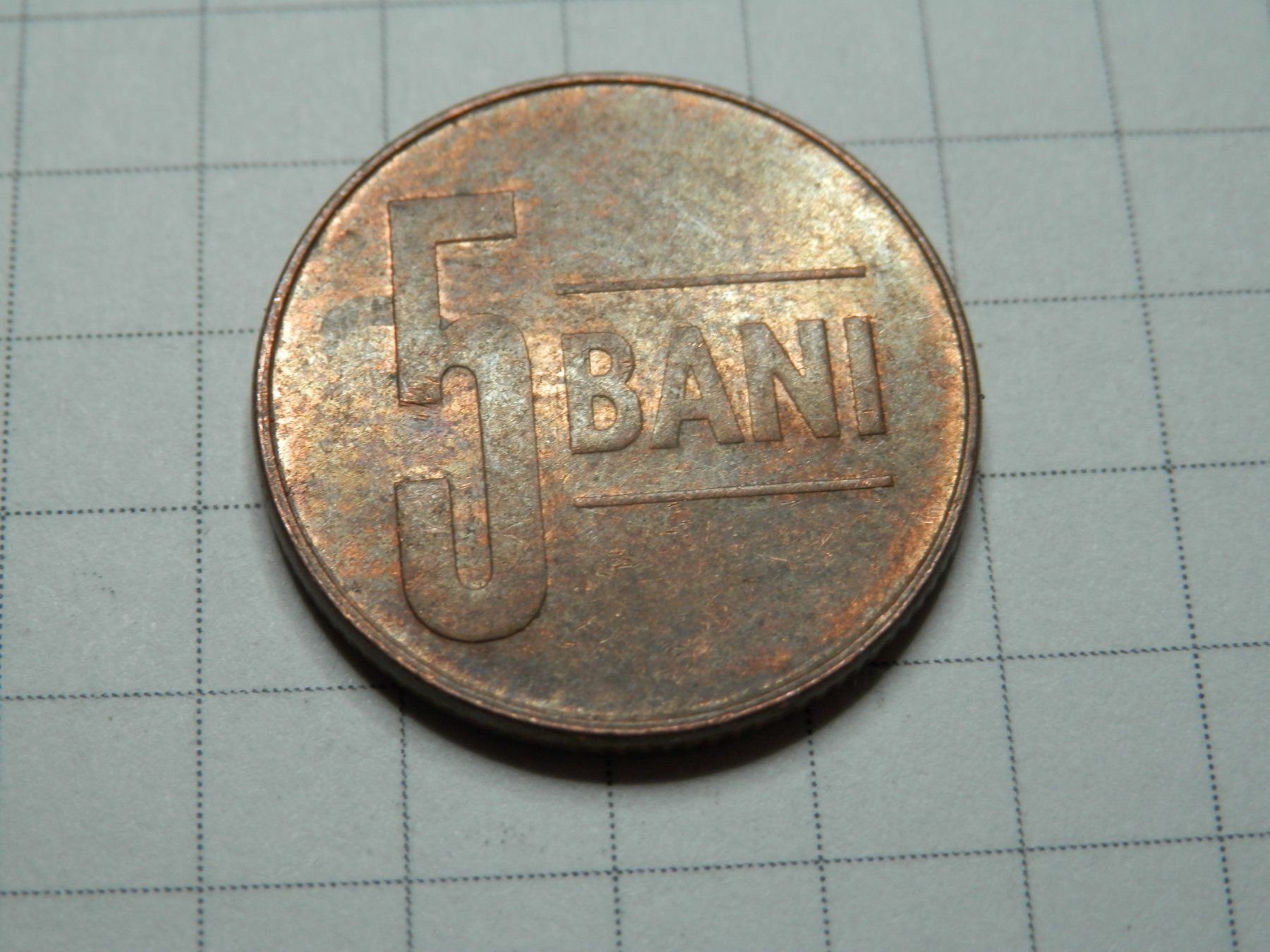 Tutti le monete: Rumänien  5 Bani, 2005 – Usato da Weiach venduto da weiach81 1
