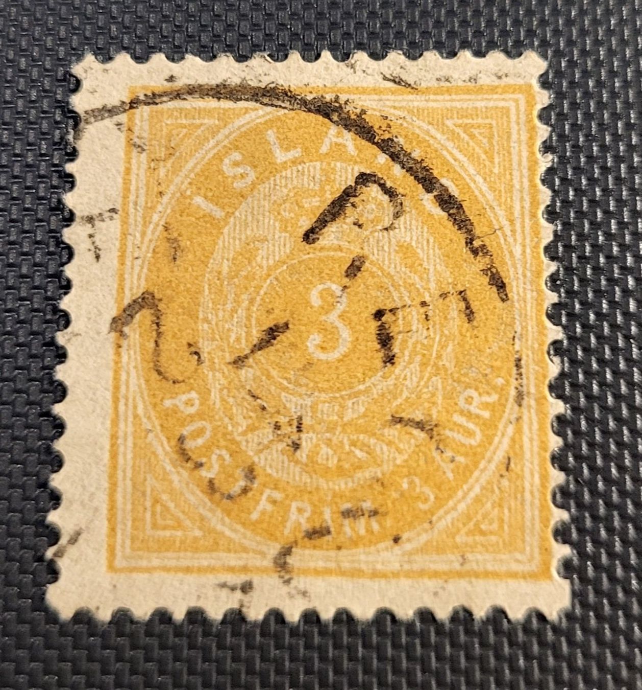 Tutti i francobolli: Island alte briefmarke – Usato da St Gallen venduto da Stampsalshobby
