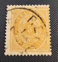 Island alte briefmarke