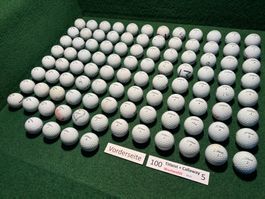 100 Golfbälle Titleist + Callaway „Spezial“ (Set 061)