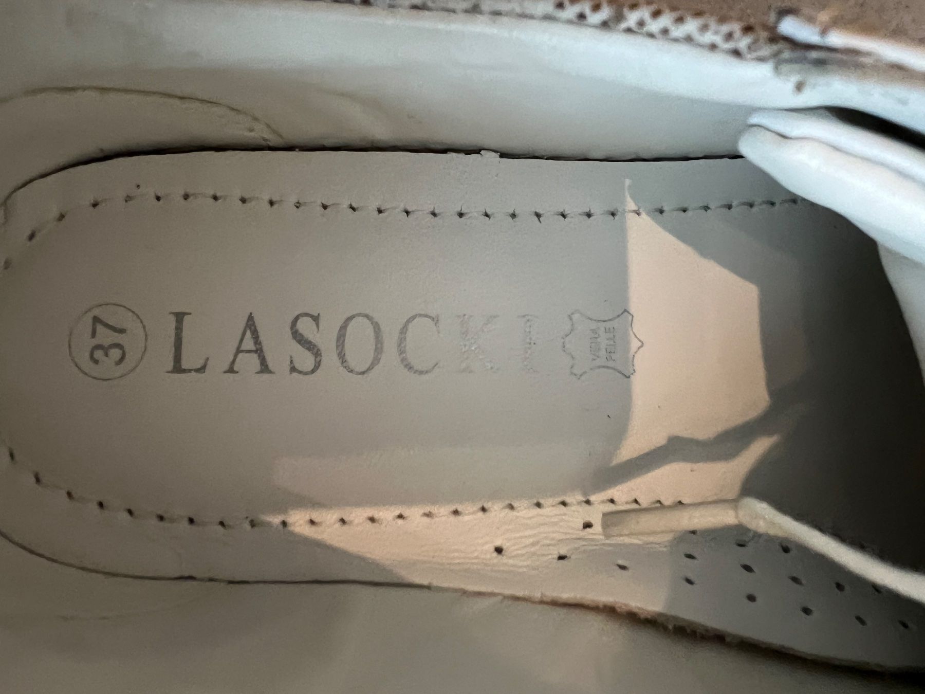 Scarpe da donna: Lasocki Leder-Damenschuh Grösse 37 weiss – Nuovo (secondo la descrizione) da Uetendorf venduto da steimar 4