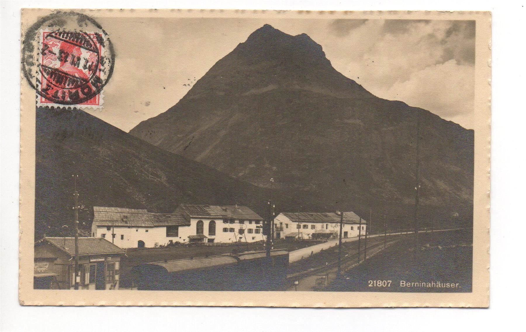 Cartes postales: BERNINA-BAHN Berninahäuser – D'occasion à Jona par philajona