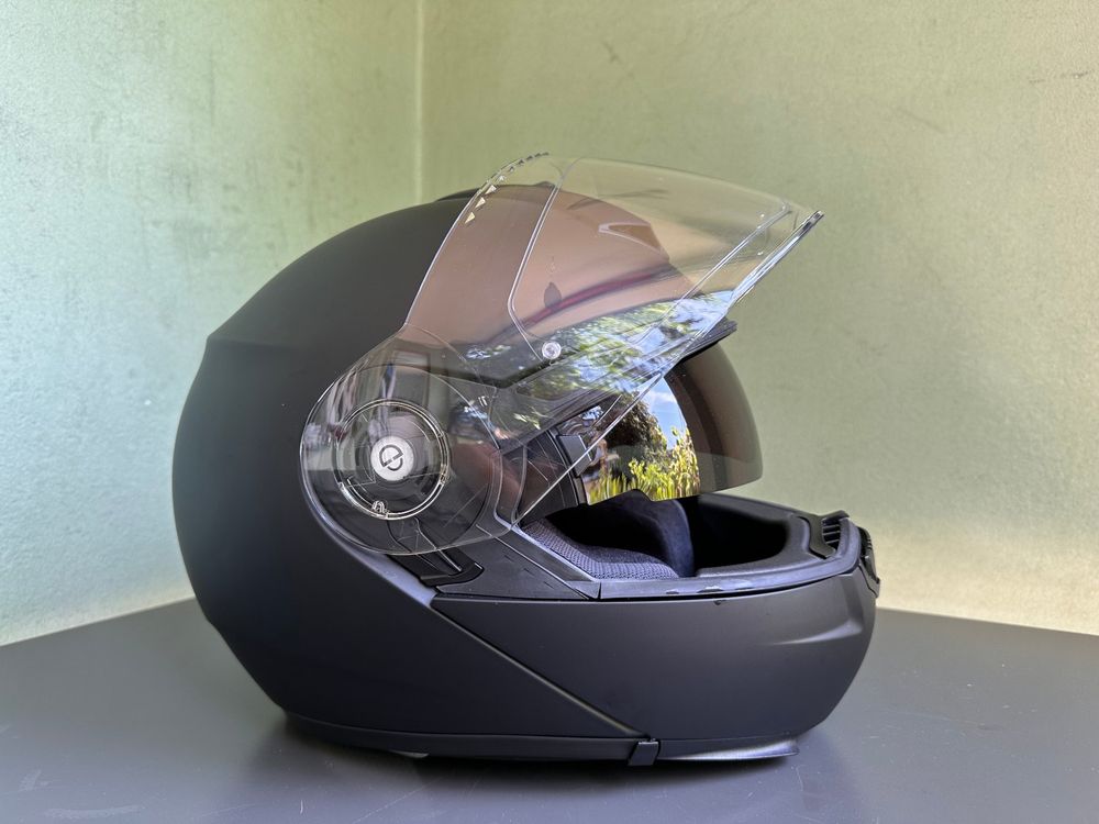 Yaztauho Motorradhelm Mit Doppelvisier - Atmungsaktiv Für Männer & Frauen