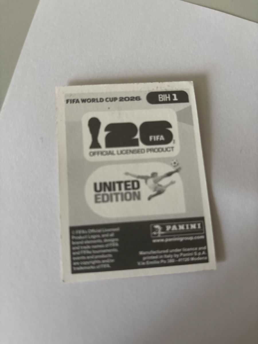 Panini Sammelbilder & Trading cards: Panini Bild BIH1 – Neu und originalverpackt aus Rechthalten von Thierry_89 1
