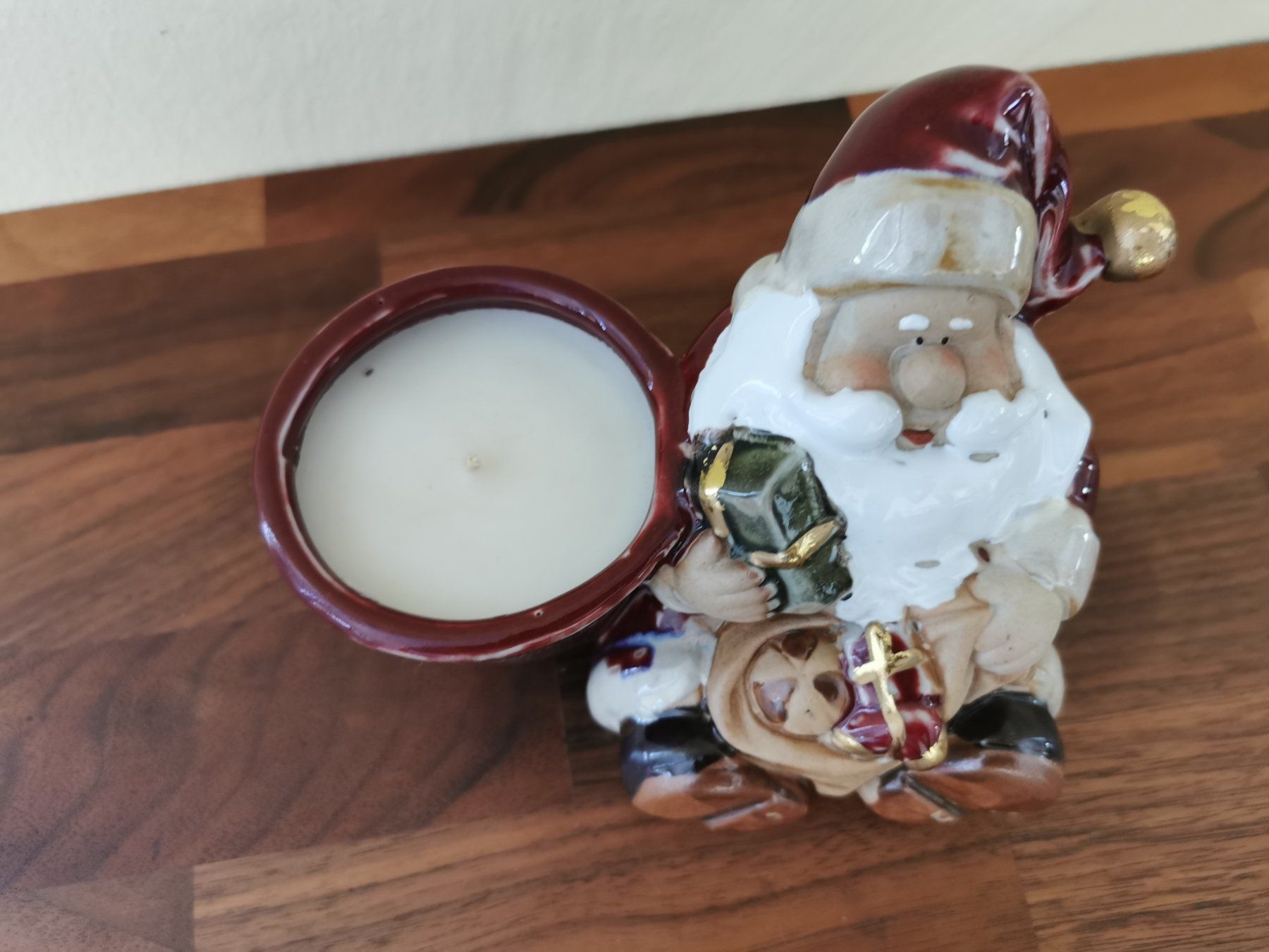 Alle Dekorationen: Weihnachtsdeko Figur Samichlaus / Weihnachtsmann mit Kerze – Neu (gemäss Beschreibung) aus Boniswil von Totomat-Lady2 2