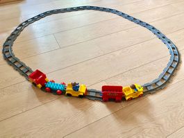 Lego Duplo Zug Eisenbahn Schienen Lok Set