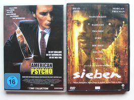 2 DVD THRILLER SET SIEBEN & AMERICAN PSYCHO