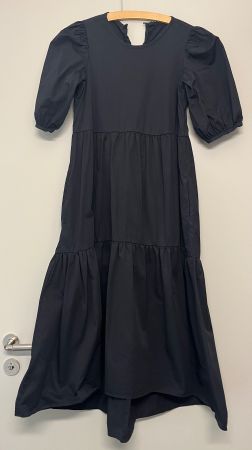 Zara Midikleid mit Puffärmeln (Gr. XS)