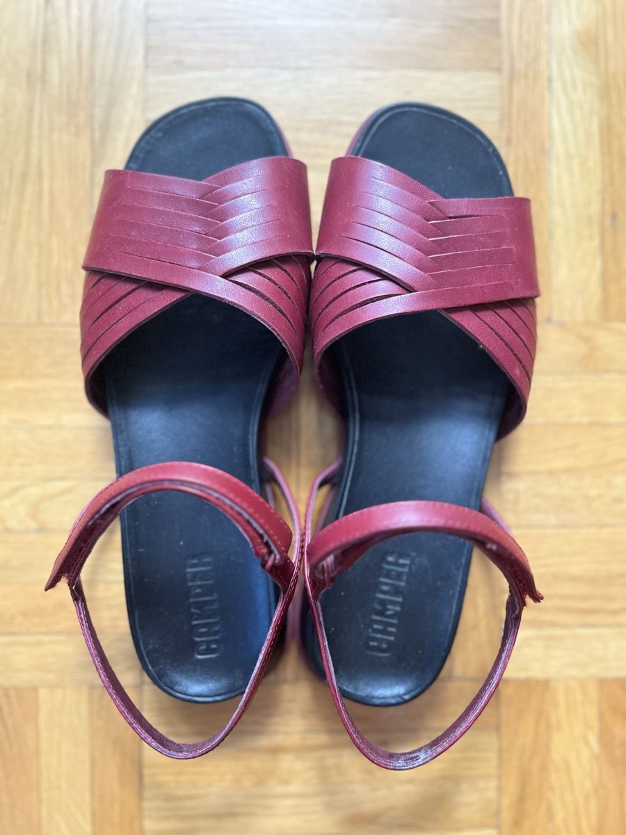 Camper Damenschuhe: Sandales en cuir CAMPER – Gebraucht aus Lausanne von micou47 1