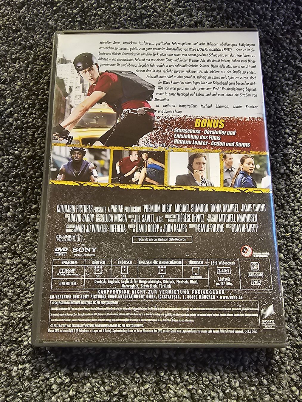 Tutti i DVDs: Premium Rush DVD (15901) – Usato da Ruswil venduto da jan_bxl5 1