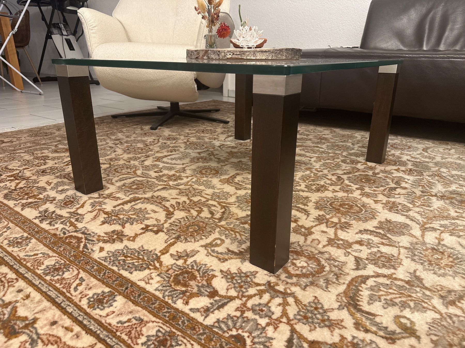Musterring Tavoli: Sofa Tisch aus Glas – Usato da Uitikon Waldegg venduto da verkaufgenie88 1