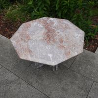 Mid-Century Couchtische aus italenische Brekzien-Marmor BE09