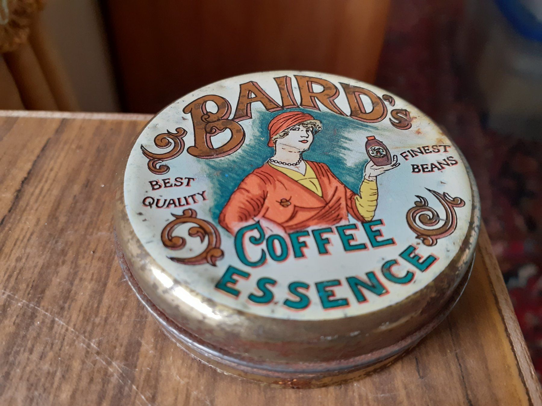 Barattoli: Antike Blechdose Kaffee – Usato da Mörschwil venduto da antiksalon 4