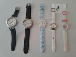 LOT 1 - Swatch Uhren ab 1.- ungetragen.