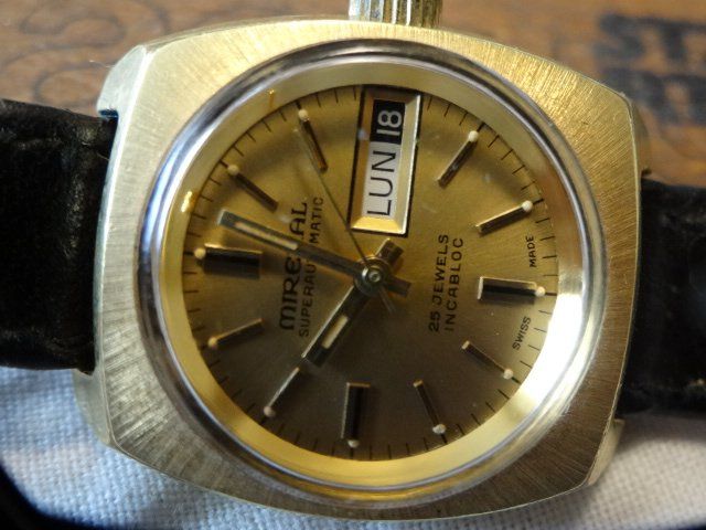 Mirexal Montres: MIREXAL DAMEN UHR.25JEW.SUP-AUTOMAT.DAT.TAG. SCHÖN LÄÜFT – D'occasion à zürich par ahmad01 9