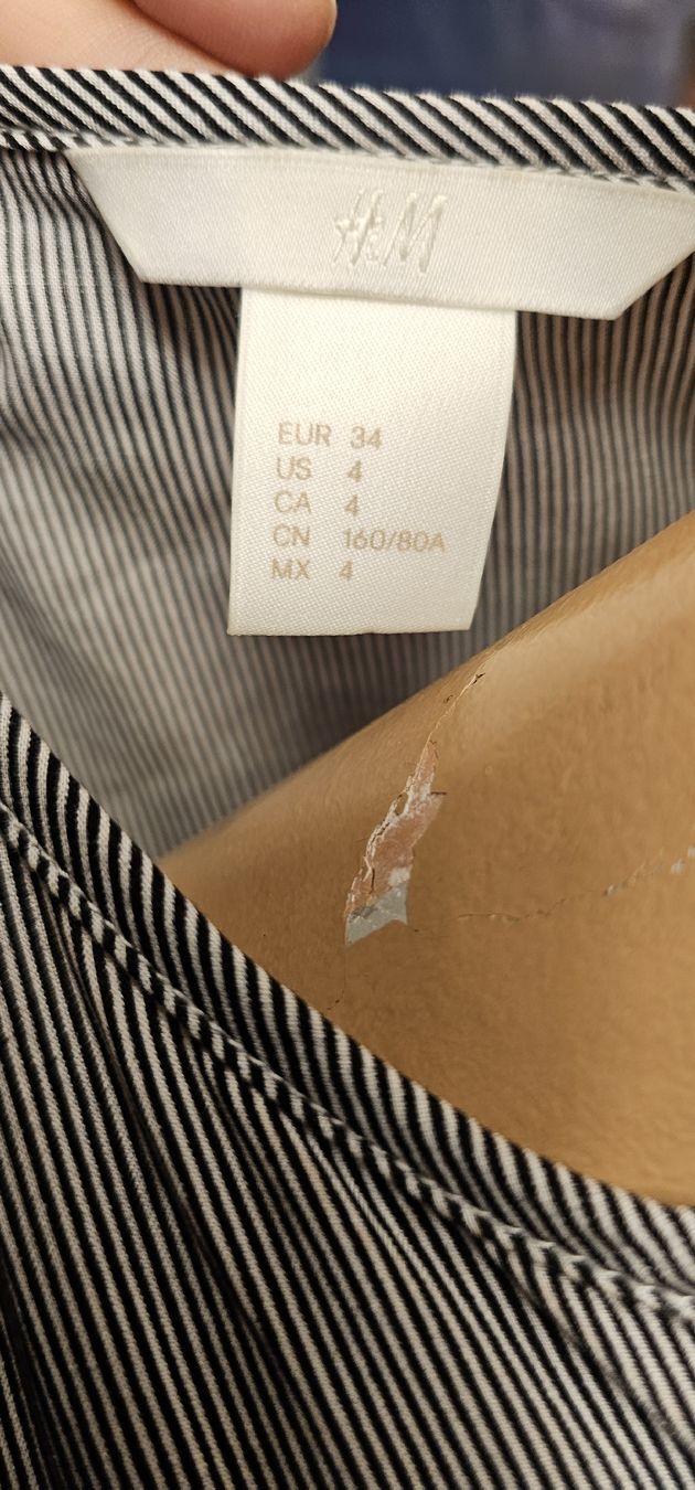 Kleider: Kleid gestreift Grösse 34 neuwertig – Gebraucht aus Ferden von jemyce 4