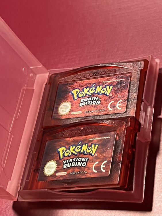 Pokémon Rubin & Rubino Edition GBA 1