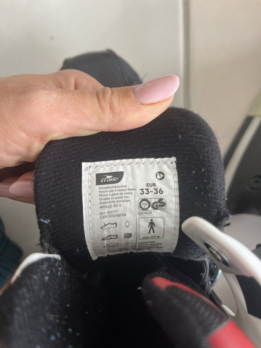 Schlittschuhe: Schlittschuhe Crane Grösse 33-36  – Gebraucht aus Freienstein von CoLeVo 3
