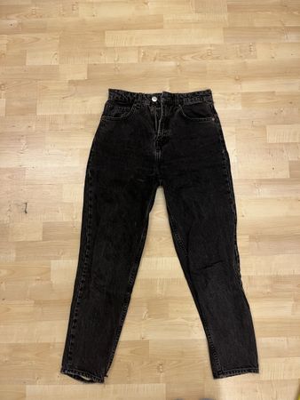 Zara Jeans Gr. 36 Damen Schwarz