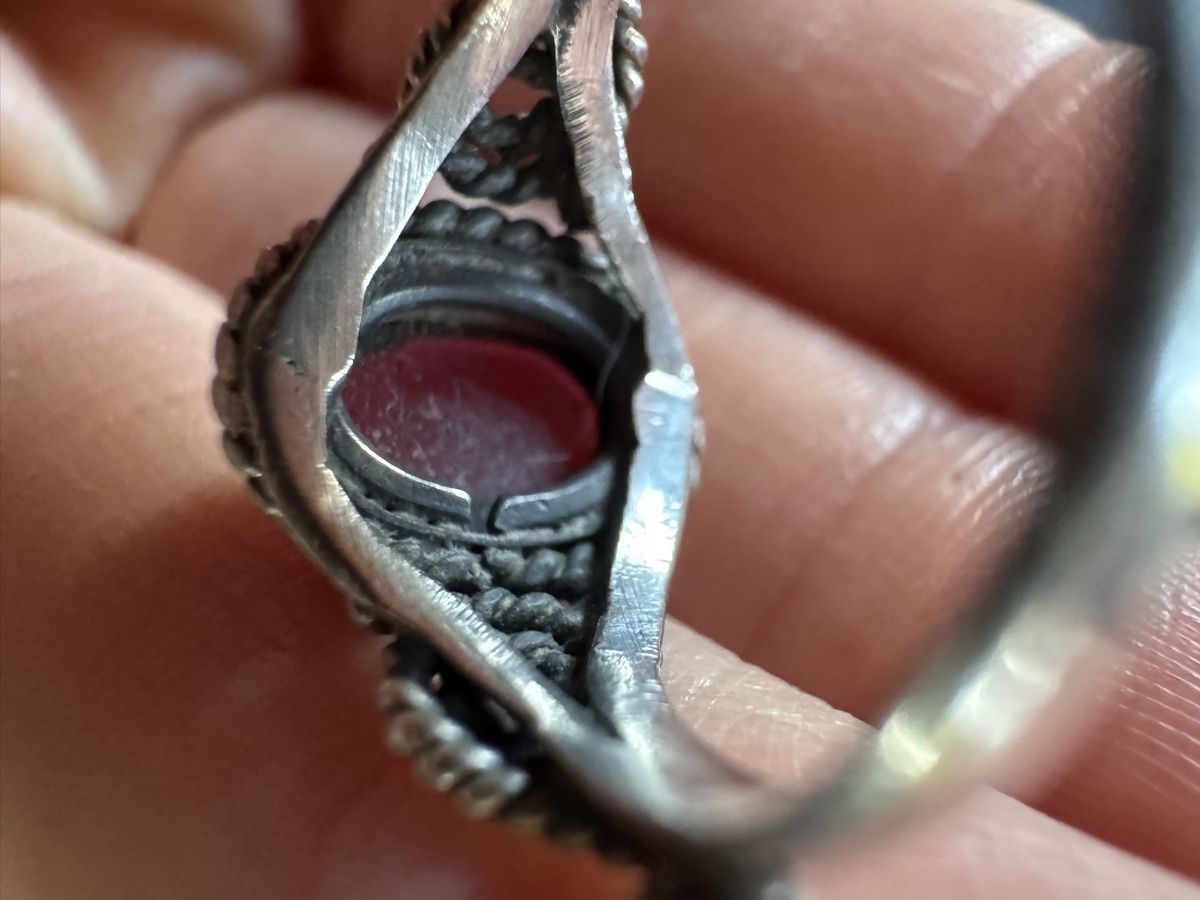 Bagues: Silber- Edelstein Ring – D'occasion à Bauma par Michelle.05 3