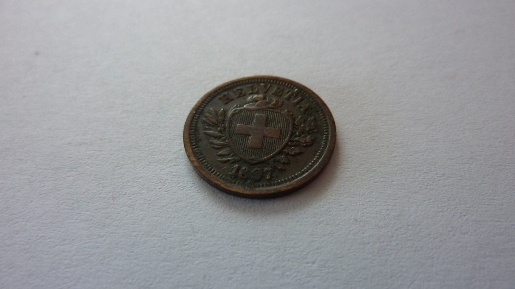 Tutti le monete: Uralter Einräppler 1897 , sehr schön – Usato da Birrwil venduto da Schnaepli 1
