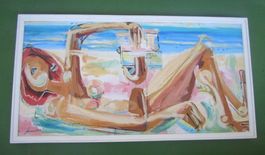 Joseph Beuret 1926-2009 Luzern - "Badende" sign. dat. 1978