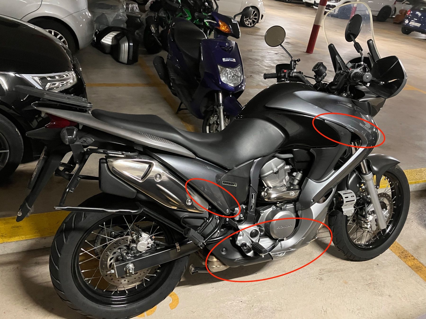 Honda Enduro: Motorrad HONDA Transalp XL700VA – Difettoso da Jona venduto da Rapido_28 3