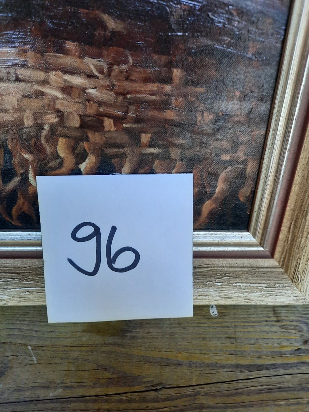 Gemälde: Schön gemalenes Gemälde auf Leinwand mit Rahmen – Gebraucht aus Weinfelden von JoeBaer 6
