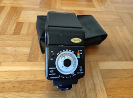 Minolta AUTO 320x Blitz mit Tasche guter Zustand