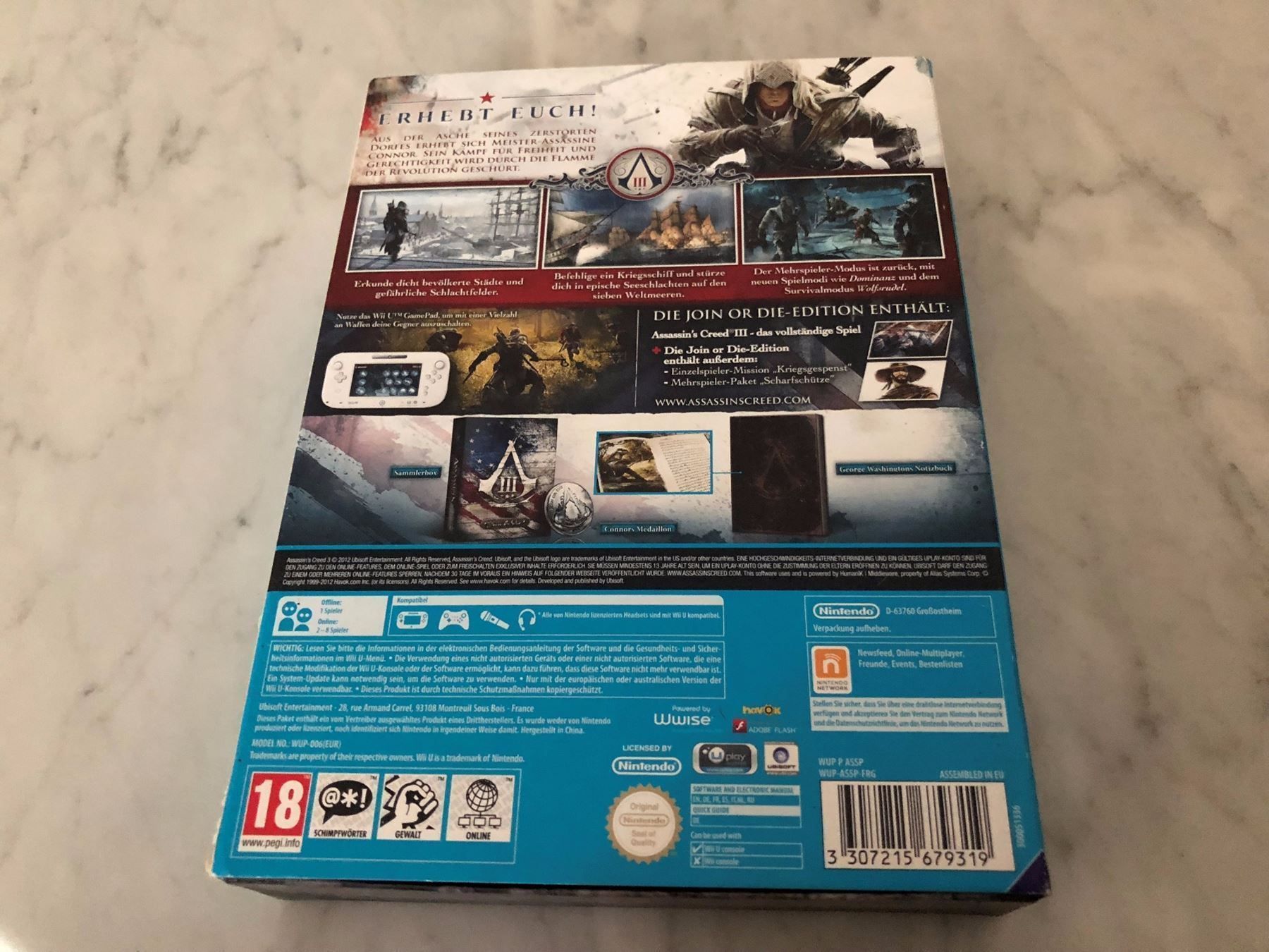 Nintendo Giochi: ASSASSINS CREED 3 JOIN OR DIE – Usato da hägendorf venduto da twilightprincess 1