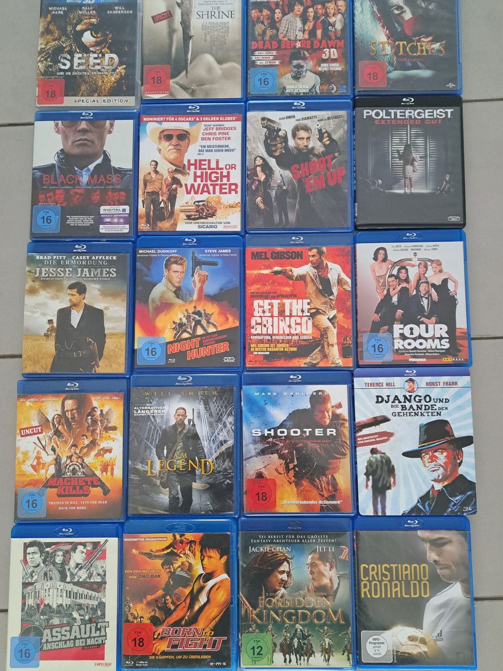 Tous les DVDs: 20 Bluray 2 Dvd – D'occasion à Malters par Danielab2