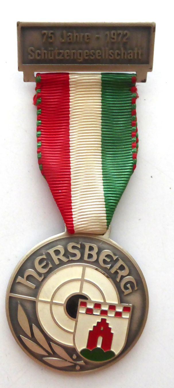 Médailles: Hersberg 75 J. Schützen 1972 – D'occasion à Aesch BL par Kauri1