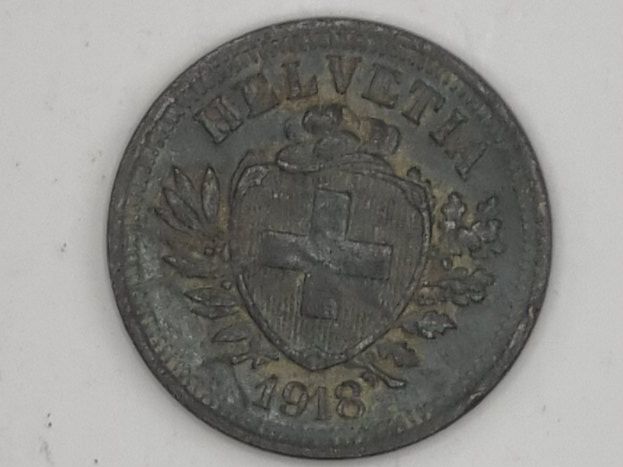 Alle Münzen: 1 rappen 1918 – Gebraucht aus Bure von chap981
