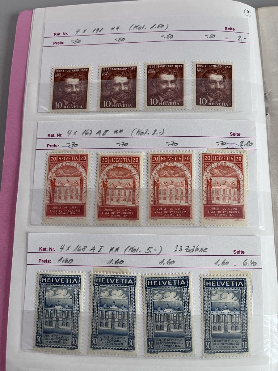 Tutti i francobolli: Briefmarken Auswahlheft Freimarken – Usato da Römerswil LU venduto da manuscha_ 4