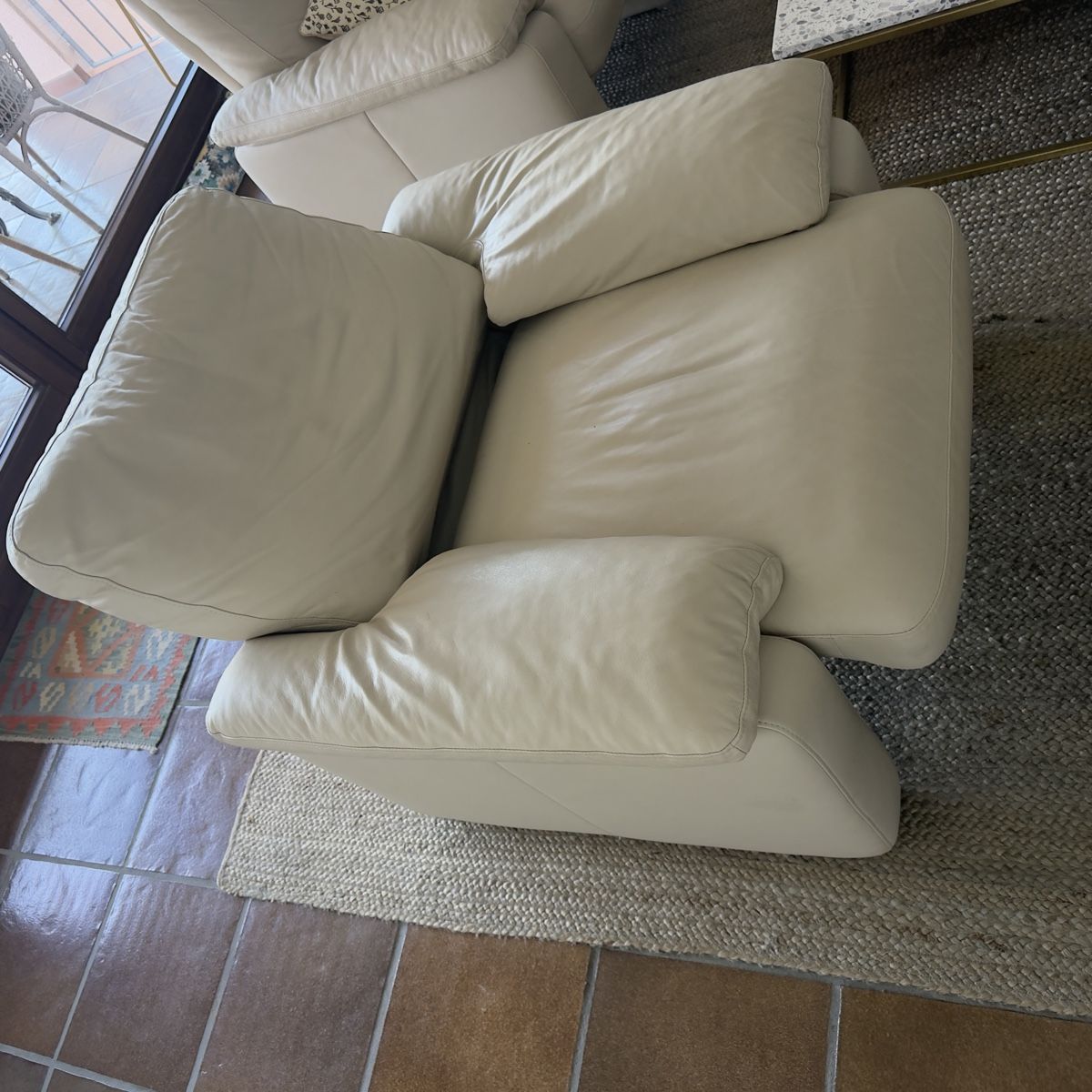 Sofas: Echtleder Sofa und 2 Sessel Pfister – Gebraucht aus Locarno von Faeby87 2