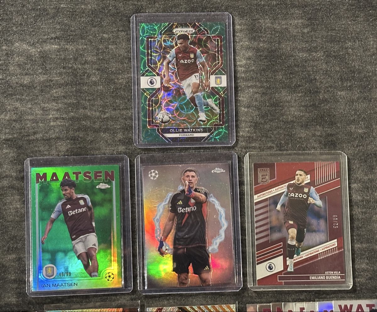 Topps Carte collezionabili: ASTON VILLA SAMMLUNG – Nuovo (secondo la descrizione) da Binz venduto da Cediboy 1