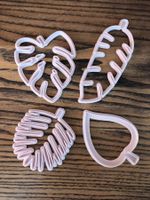 4 Guetzliausstecher Blatt Ausstechform Guetsli oder Fondant