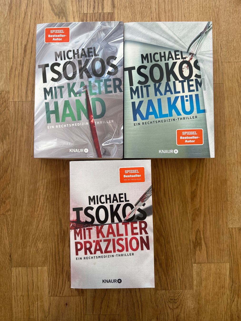Libri: Trio Thriller von Michael Tsokos – Usato da Biberstein venduto da Koala1995
