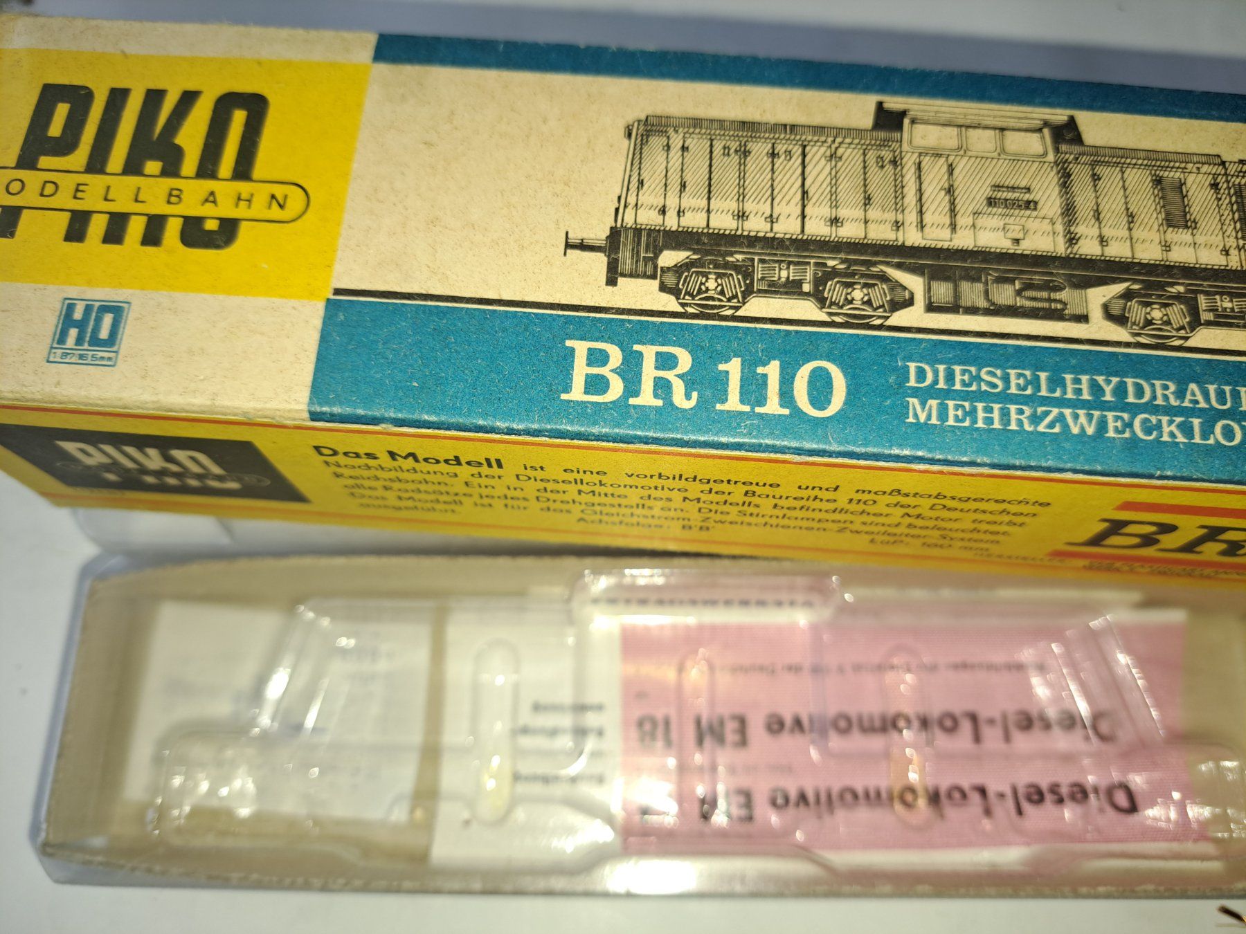 Piko Modellini di ferrovie: BR 110 von Piko – Usato da Schwanden GL venduto da roerich20 9