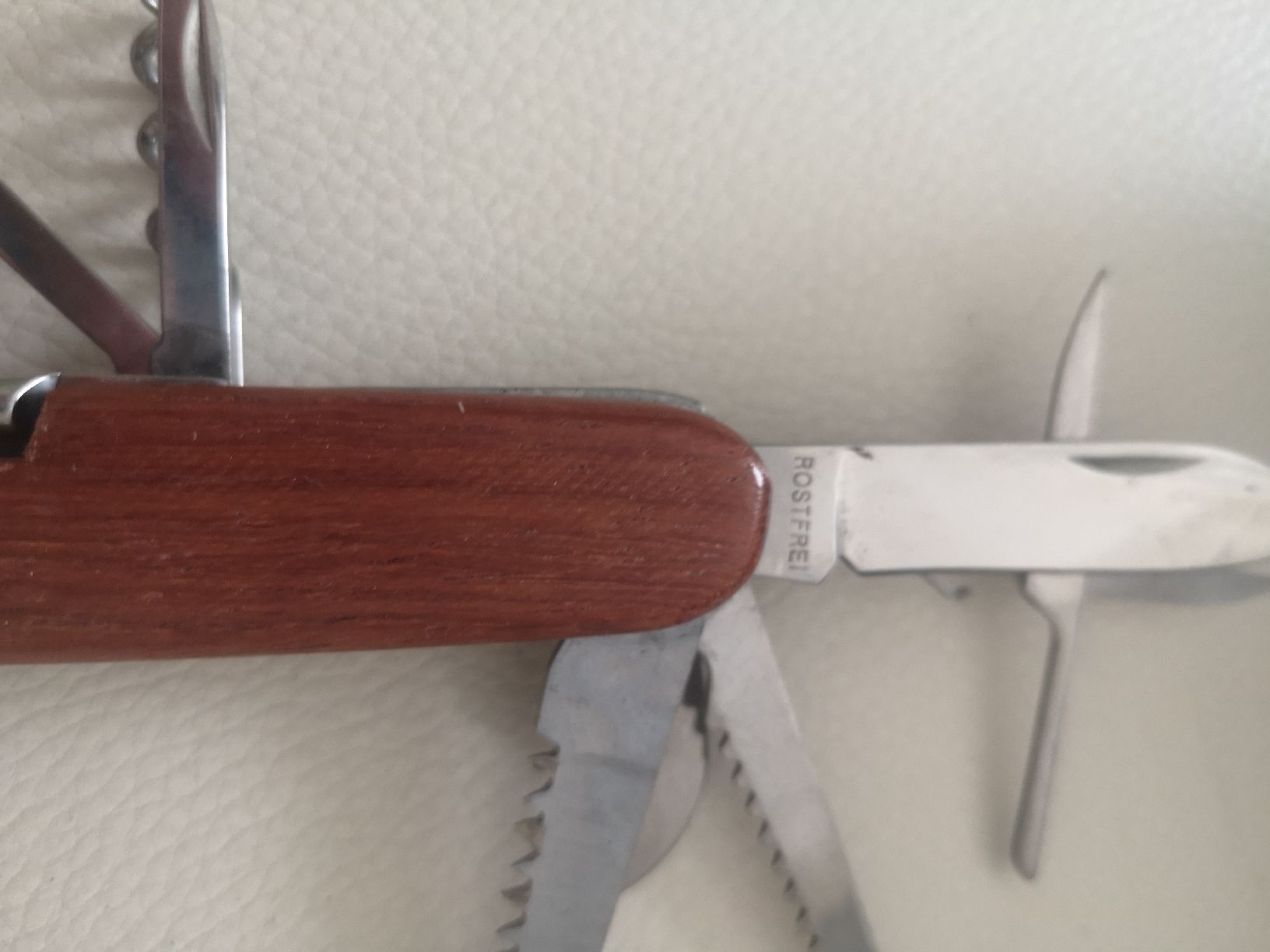 Taschenmesser: Sackmesser Rostfrei Holzgriff Top Zustand! – Gebraucht aus Belp von mar_76s8 2