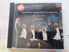 CD Careras Domingo Pavarotti - en Concert